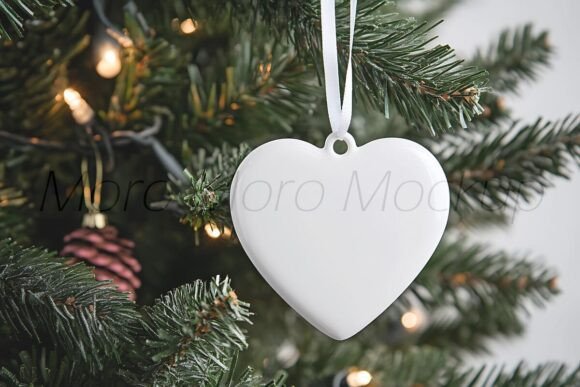 Christmas Heart Mockup: Graphics & Product Mockups