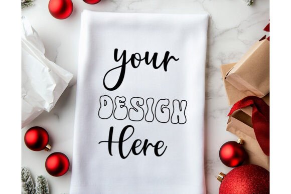 Christmas Towel Mockup 76: Premium Graphics for Product Mockups