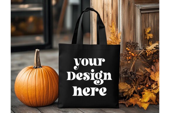 Halloween Black Tote Bag Mockup 18: A Designer's Review