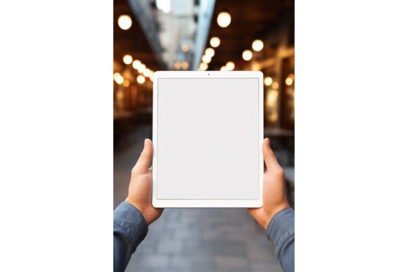 Ipad Tablet Mockup White Border: Graphics & Product Mockups