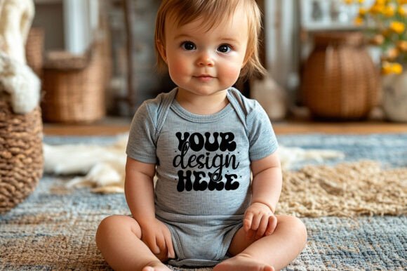 Rabbit Skins 4411 Baby Mockup 55: Graphics for Product Mockups