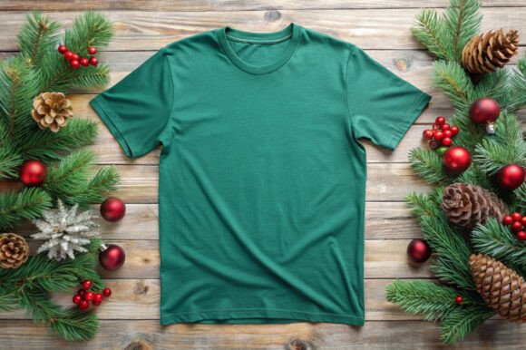 Review: Christmas Comfort 1717 Green Mockup for Designers