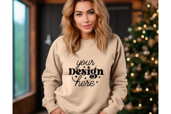 Review: Gildan 18000 Christmas Mockup 106 for Designers