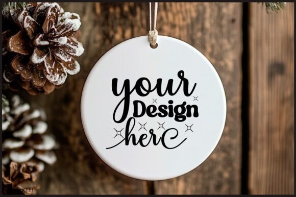 Review: Round Christmas Ornament Mockup 33 for Holiday Embroidery