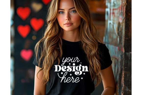 Reviewing Bella Canvas 3001 Valentine Mockup 63 for Embroidery