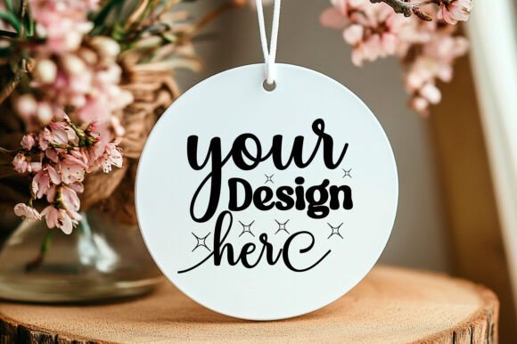 Valentine Round Mockup 18: Premium Graphics for Product Mockups