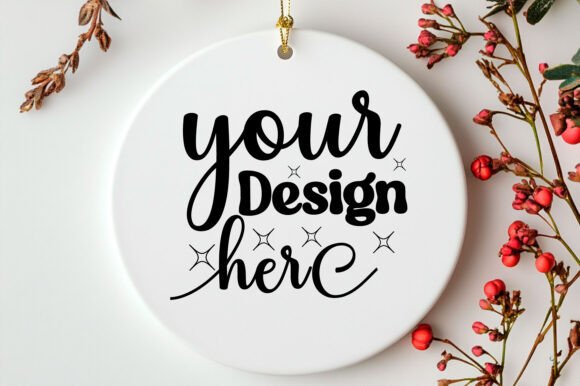 Valentine Round Mockup 57: Graphics & Product Mockups