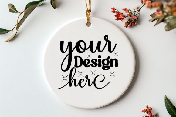 Valentine Round Mockup 63: Graphics for Product Mockups